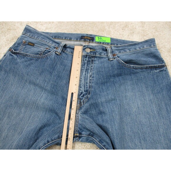 Ralph Lauren Polo Jeans Men 38 Hampton Relaxed Straight Leg Blue Denim 38x32 - Picture 5 of 11